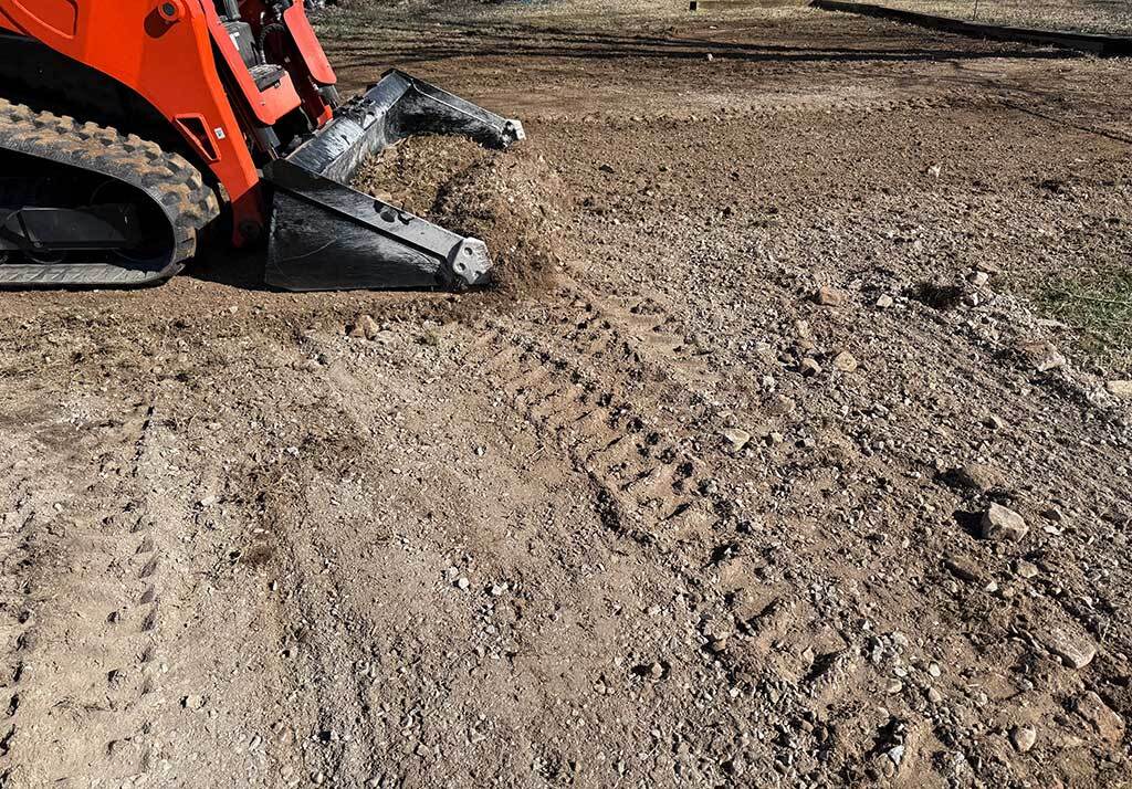 Yard Grading and Topsoil Installation in Middle TN.