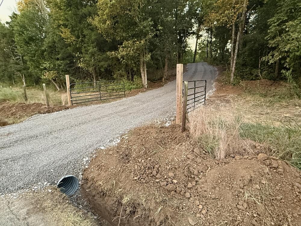 Gravel Driveway Installation in Middle Tennessee Gravel Driveway Installation in Middle Tennessee